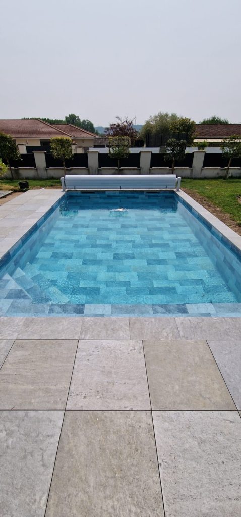 Piscine Moderne Ardoise Vue d'ensemble