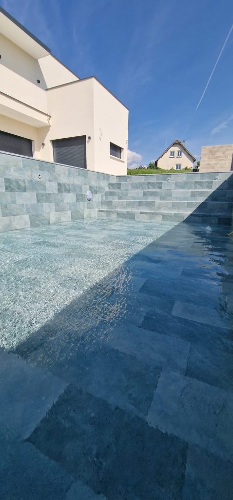 Piscine Effet Ardoise Revêtement de